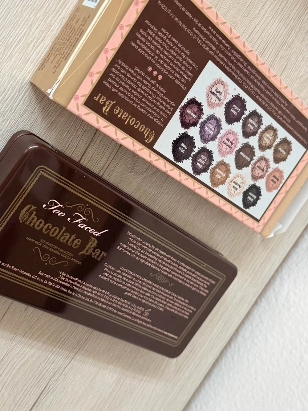 Too Faced Eyeshadow Palette - Pink, Brown & Neutral Shades